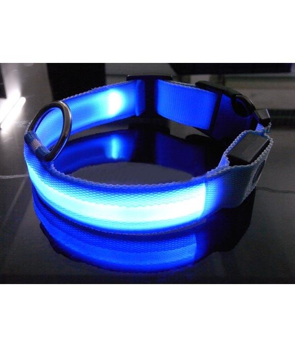 LED Pet Dog Collar Night Safety Dog Flashing CollarPet SuppliesfromHome and Gardenon 