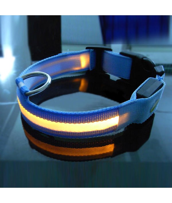 LED Pet Dog Collar Night Safety Dog Flashing CollarPet SuppliesfromHome and Gardenon 