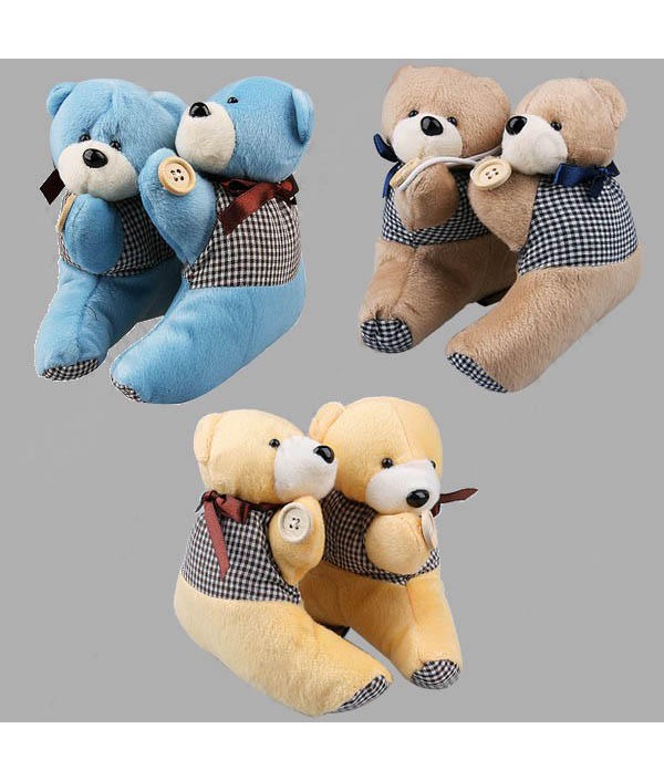 Pair Of Plush Cartoon Bear Curtain Buckles Curtains Hanging Tie Back BindsHome TextilesfromHome and Gardenon 