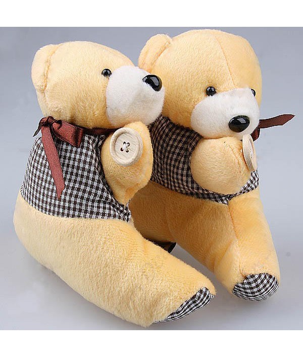 Pair Of Plush Cartoon Bear Curtain Buckles Curtains Hanging Tie Back BindsHome TextilesfromHome and Gardenon 