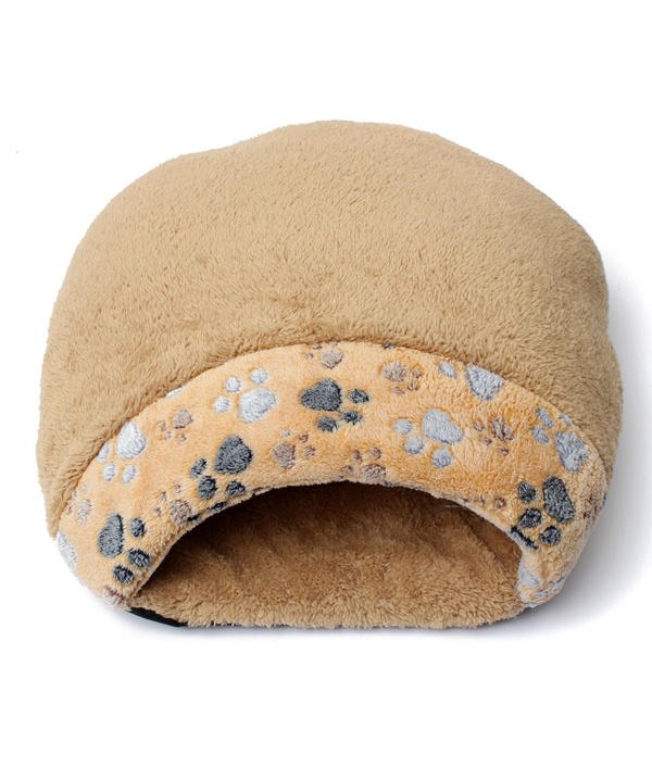 Lovely Warm Cat House Soft Kitten Sleeping Bag Cat Bed CavePet SuppliesfromHome and Gardenon 