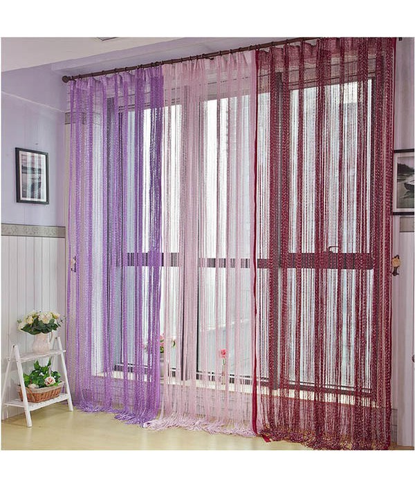 Glitter Tassel String Line Door Window Curtain Room Divider Screen DecorHome TextilesfromHome and Gardenon 