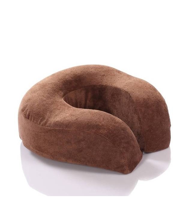 U Shape Slow Rebound Memory Foam Pillow Neck Protect Head Rest Travel Soft CushionHome TextilesfromHome and Gardenon 