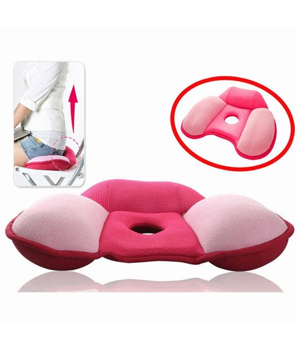 Cotton Slow Rebound Massage Cushion Brea...