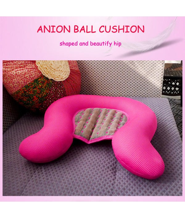 Polyester Fiber Anion Energy Ball Beautify Hip Cushion Breathable Sofa Office Massage CushionHome TextilesfromHome and Gardenon 