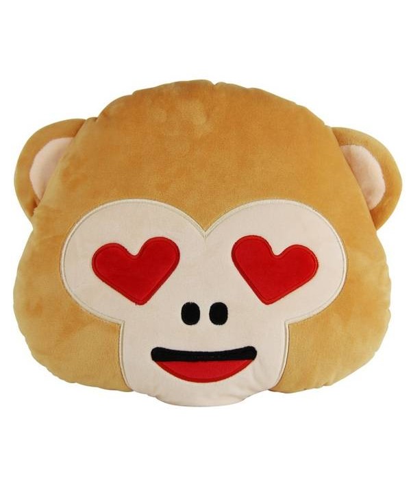 cm Lovely Emoji Monkey Throw Pillow Plush Stuffed Cushion Office Home Sofa Decoration GiftHome TextilesfromHome and Gardenon 