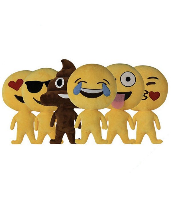 Creative Funny Emoji Expression Pillow T...