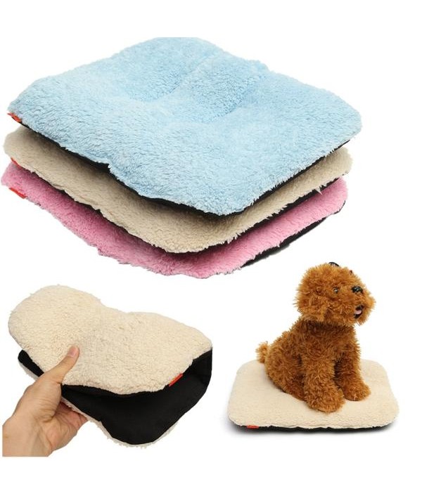 Ultra Soft Pets Dogs Cats Bed Kennel Pillow Puppy Cushion  Sofa Hot Mat BlanketPet SuppliesfromHome and Gardenon 