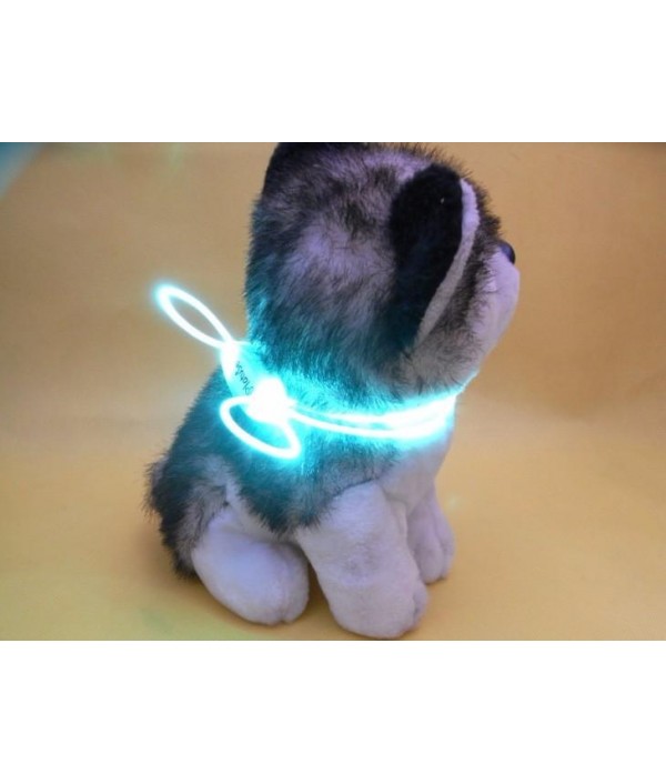 Colorful LED Pet Dog Collar Chain Luminous Light LED Dog Cat Night Light CollarPet SuppliesfromHome and Gardenon 