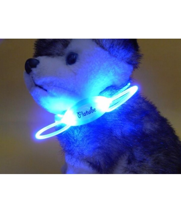 Colorful LED Pet Dog Collar Chain Luminous Light LED Dog Cat Night Light CollarPet SuppliesfromHome and Gardenon 