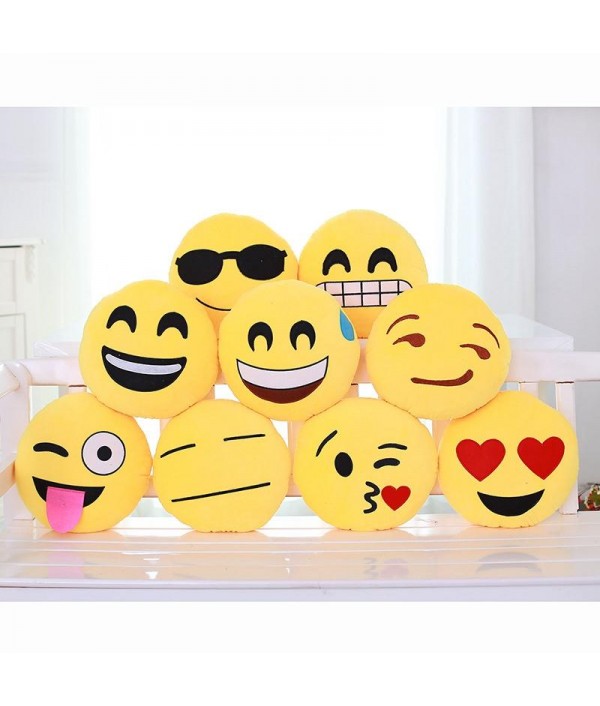 New Emoji Expression Throw Cotton Pillow Stuffed Plush Sofa Bed CushionHome TextilesfromHome and Gardenon 