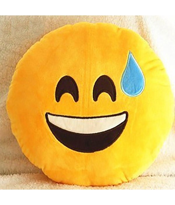 New Emoji Expression Throw Cotton Pillow Stuffed Plush Sofa Bed CushionHome TextilesfromHome and Gardenon 