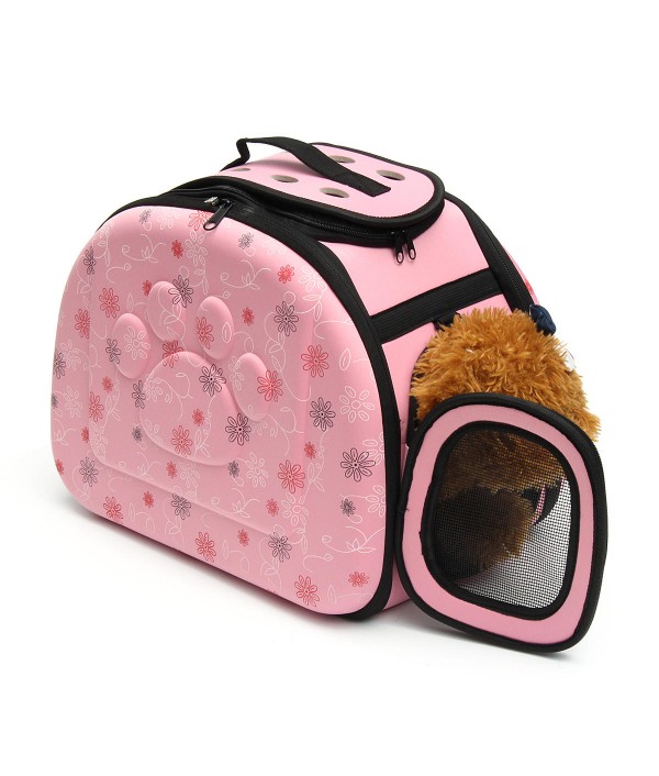 Portable Pet Small Dog Cat Sided Carrier Travel Tote Shoulder Bag Cage Kennel BagPet SuppliesfromHome and Gardenon 