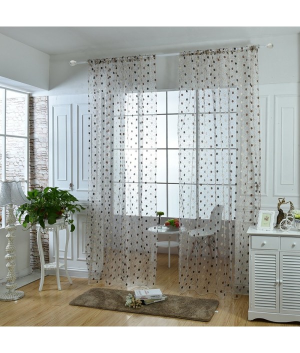 xm Fashion Bird Nest Voile Door CurtainWindow Room Divider Sheer Curtain Home Decor Home TextilesfromHome and Gardenon 