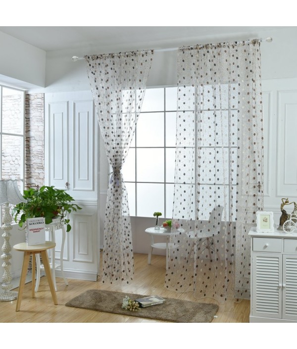 xm Fashion Bird Nest Voile Door CurtainWindow Room Divider Sheer Curtain Home Decor Home TextilesfromHome and Gardenon 