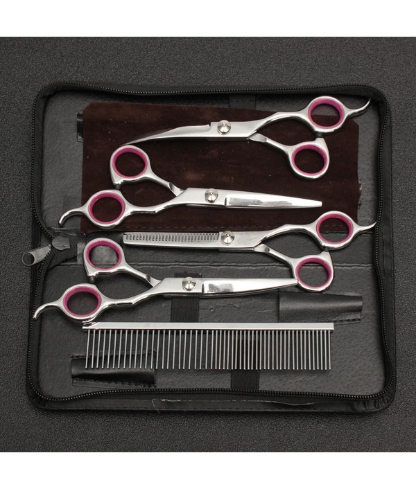 Professional Pet Dog Hair Cutting Scissors Andquot; Grooming Kits Curved Shears ToolPet SuppliesfromHome and Gardenon 