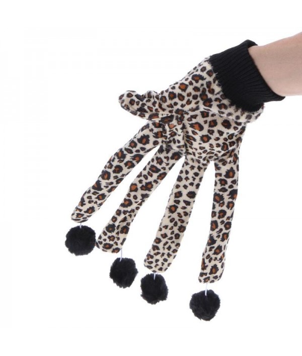 Cat Toys Scratcher Leopard Glove with Lo...