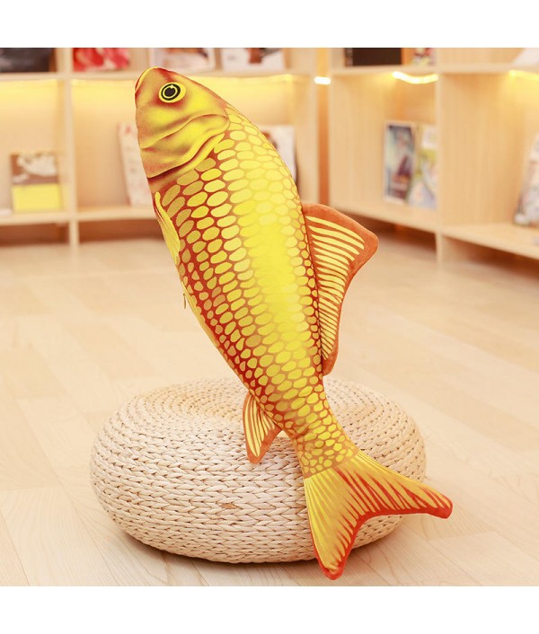 Taisho Showa Red White Gibel Carp Golden Koi Fish Stuffed Plush Toy 3D Carp Pillow Koi Fish Stuffed Plush Toy Animal Fish Toy Dolls with PP Cotton for Children Lovers Birthday GiftHome TextilesfromHome and Gardenon 