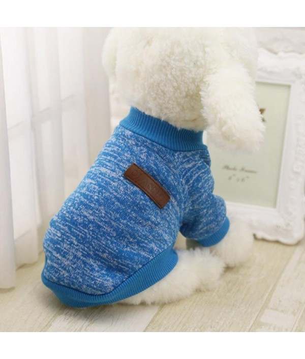 3Dog Clothes Warm Puppy Outfit Pet Jacket Coat Winter Dog Clothes Soft Sweater ClothingPet SuppliesfromHome and Gardenon 