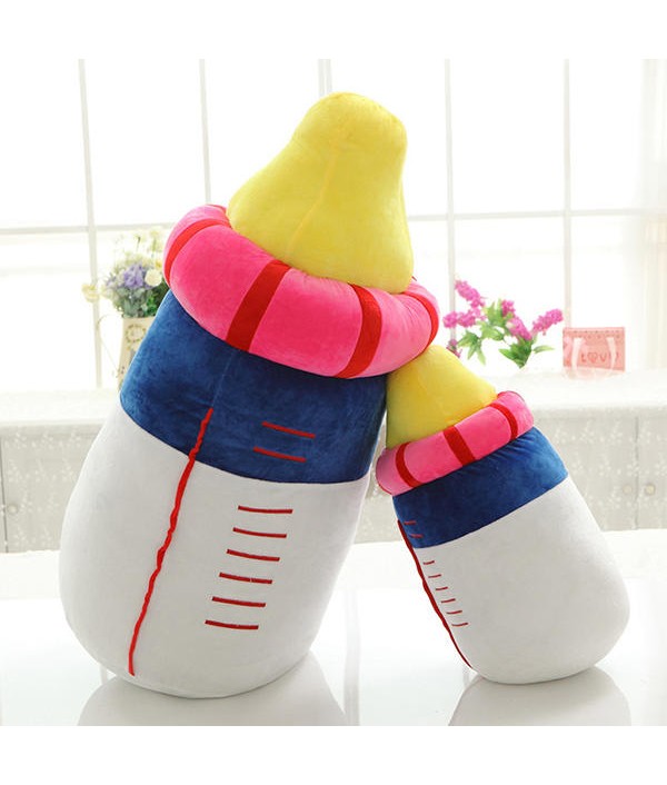 //cm Milk Bottle Plush Toys Baby Bottle Pillow Soft Cushion Stuffed Plush Kids' ToysHome TextilesfromHome and Gardenon 