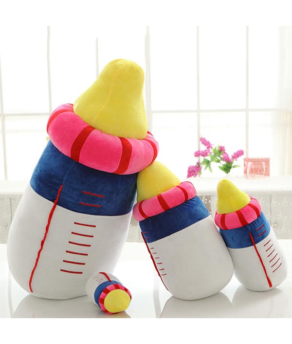 //cm Milk Bottle Plush Toys Baby Bottle Pillow Soft Cushion Stuffed Plush Kids' ToysHome TextilesfromHome and Gardenon 