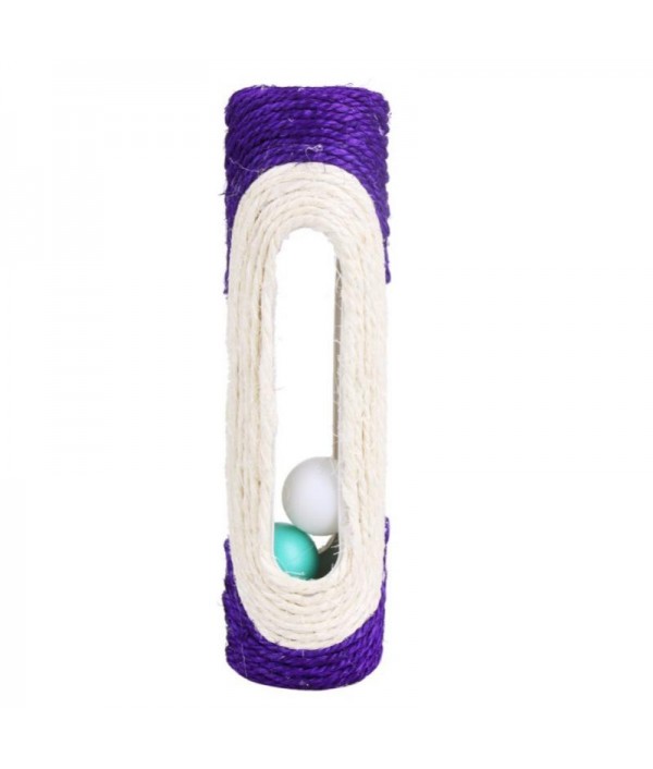 Funny New Pet Cat Toys Rolling Sisal Scratching Post Trapped With  Ball Pet Toys Pet SuppliesfromHome and Gardenon 