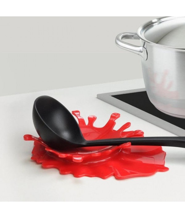  KT- Mustard Blood Shaped Spoon Rest by ...