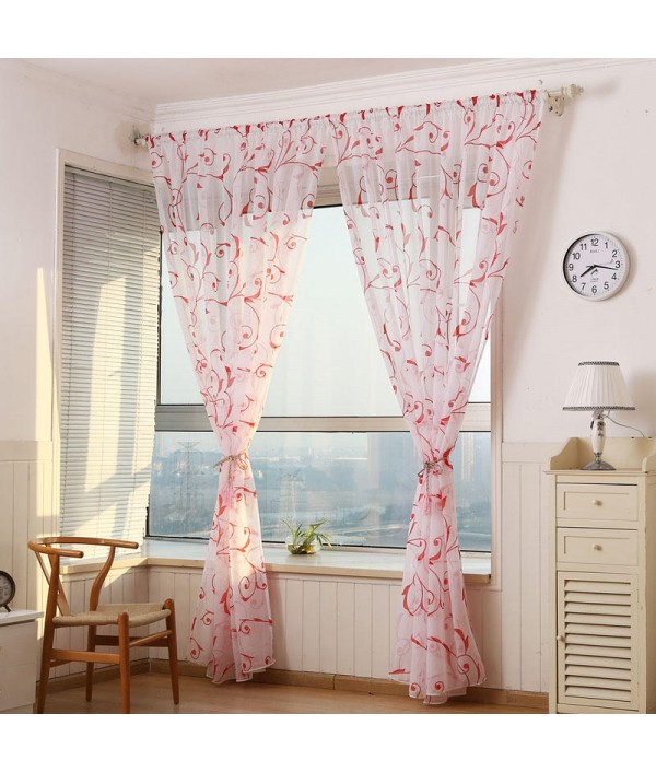 Home Decoration Curtains Window Sheer Drapes Tulle Curtain For Living Room BedroomHome TextilesfromHome and Gardenon 