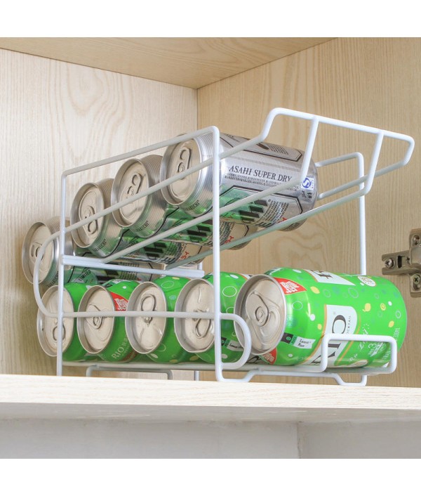 Cans Cola Kitchen Storage Rack Double-Layer Shelf Desktop Storage RackKitchen,Dining And BarfromHome and Gardenon 