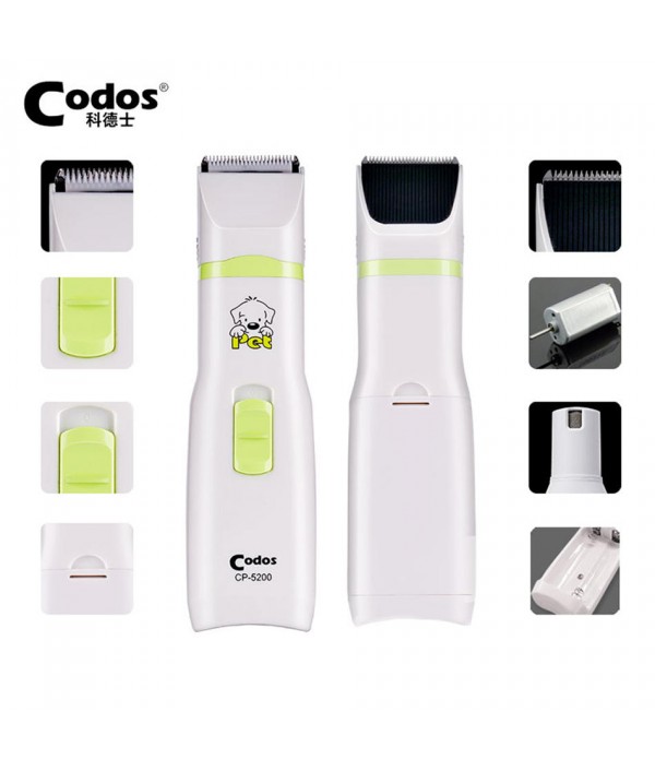 Codos Pet Cat Dog Hair Clipper Paw Nail Grinder Cordless Grooming Trimmer CutterPet SuppliesfromHome and Gardenon 