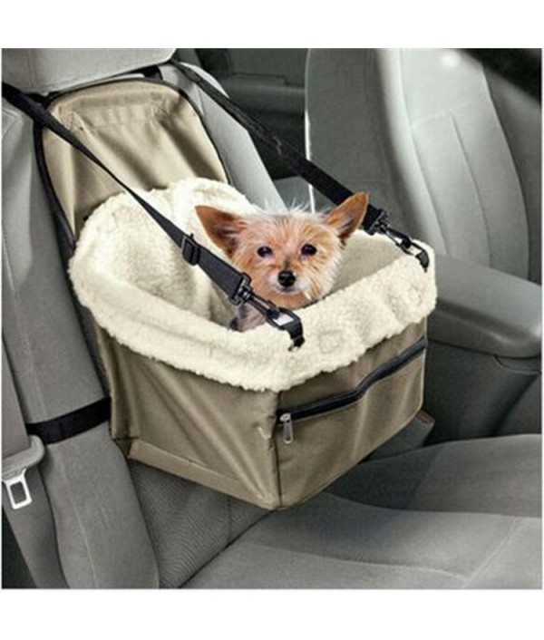 Portable Soft Safety Dog Cat Puppy Carrier Cage Car Booster Seat Travel Tote Storage BasketsPet SuppliesfromHome and Gardenon 