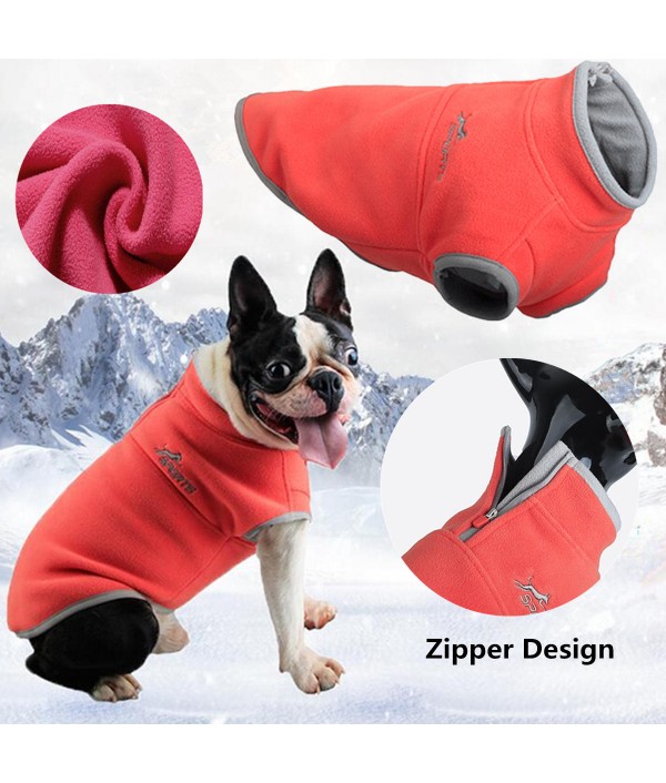 Fleece Working Dog Gundog Pet Warm Quick Drying Jumper Coat Jacket Vest Pet T-shirtPet SuppliesfromHome and Gardenon 